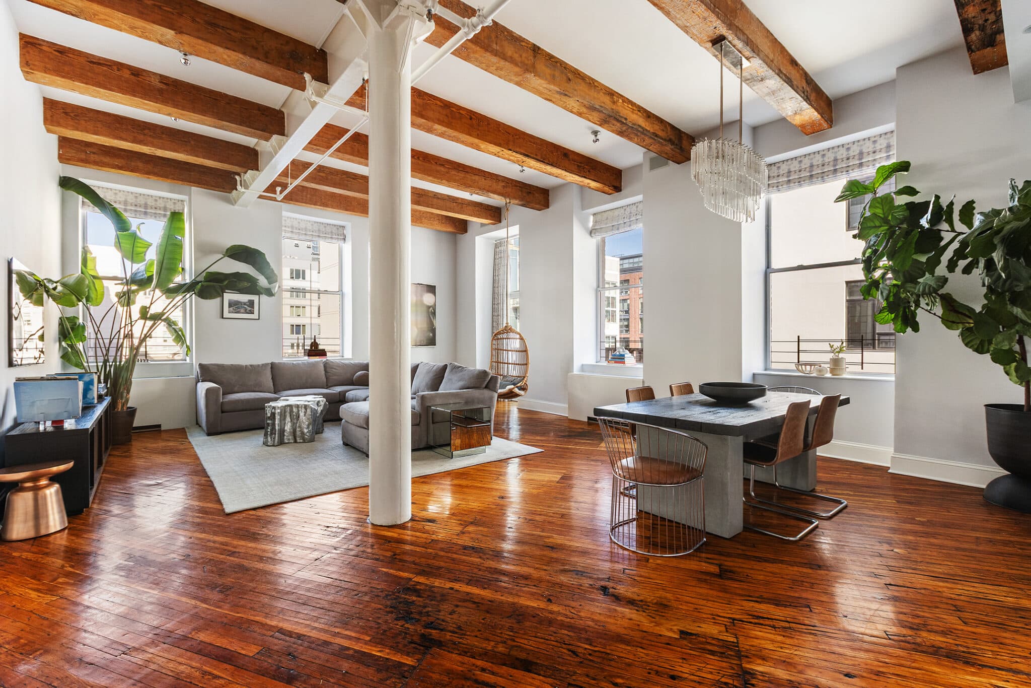 85 North 3rd Street, 204 — Williamsburg loft living room